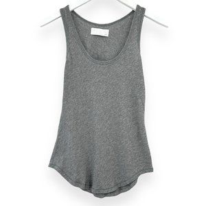 M/F Gray Relaxed Fit Tank Top - One Size